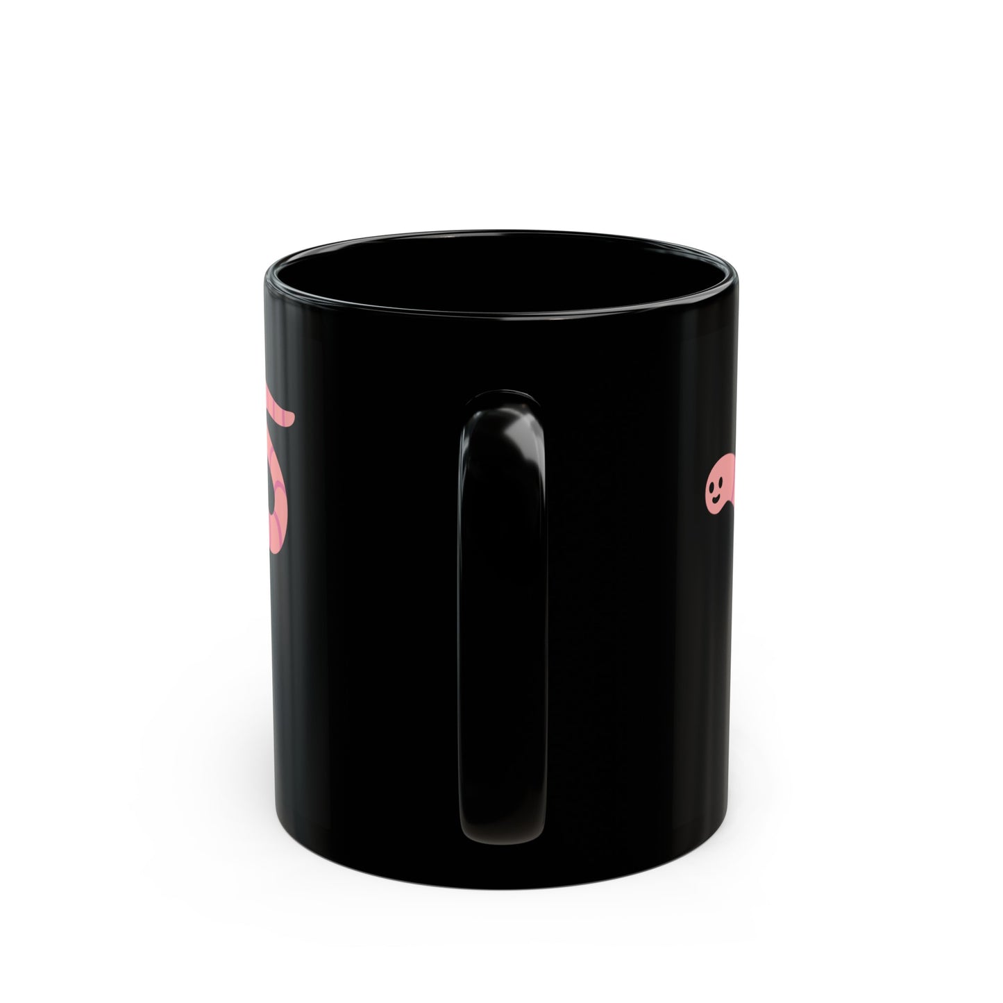 A Brain Worm A Day Keeps The Thoughts Away | Black Mug (11oz, 15oz)